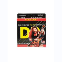 DR Hi-Voltage Dimebag Darrell Cordes Guitare Électrique Light 9-42