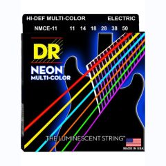 DR Hi-Def Neon Multi-Color Cordes Guitare Électrique Heavy 11-50