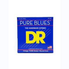 DR Pure Blues Pure Nickel Cordes Guitare Électrique Medium À Heavy 10-52