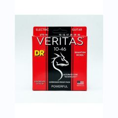DR Veritas Coated Core Technology Cordes Guitare Électrique Medium 10-46