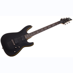 schecter guitare électrique demon-6 Aged Black Satin
