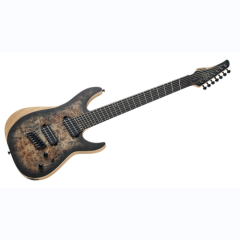 schecter guitare électrique reaper 7 Charcoal Burst