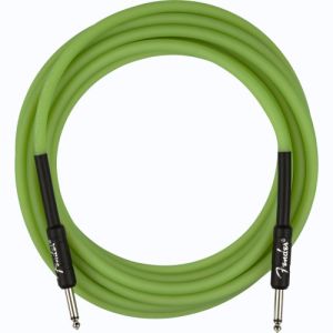 Fender Professional Glow in the Dark Cable Green 18.6'
