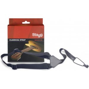 Stagg SNCL001-BK Bandoulière nylon guitares classiques