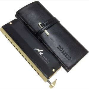 HARMONICA TOMBO CHROMATIC NOIR