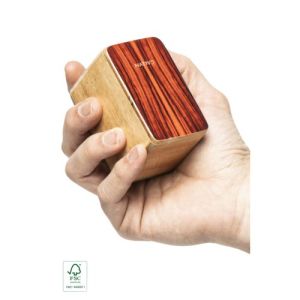 Nativo NATI-SHK-RD Mini cajon shaker, panneau avant rouge