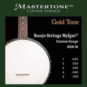 Gold Tone BSN-M Cordes Custom Aquila nylgut Banjo AC1FL
