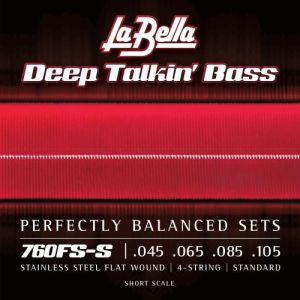 La Bella 760FS-S Jeu Basse Deep Talkin Fl 45-105