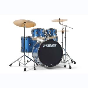 Sonor AQX Stage Cymbal Set Blue Ocean Sparkle 17355