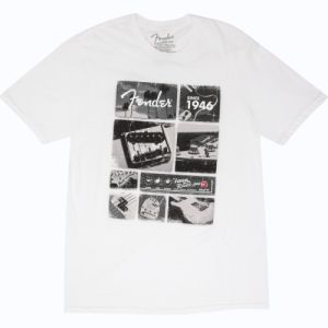 Fender Vintage Parts T-Shirt, White, XXL