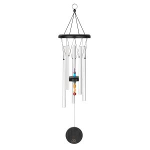 Sonic Energy Chimes Chakra 25", Argent