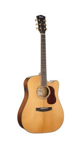 Cort folk Gold Dc6 Naturel Brillant