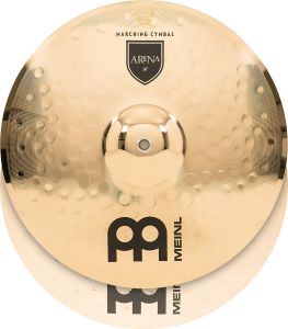 PAIRE CYMBALES MEINL MARCHING ARONA 16"