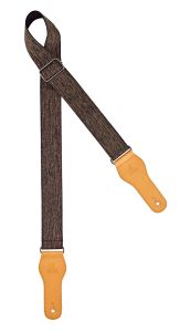 Ortega Courroie Guitare Coton Noir