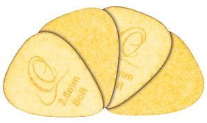 Ortega Set de 4 Médiators Flex Core 2.5