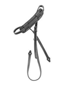 Ortega Courroie Mandoline Cuir Noir