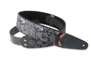 COURROIE VEGAN RIGHTON PAISLEY NOIR