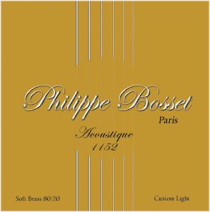 JEU P.BOSSET ACOUSTIQUE SOFT BRASS 11-52
