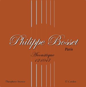 JEU P.BOSSET ACOUSTIQUE 12 CORDES 10-47