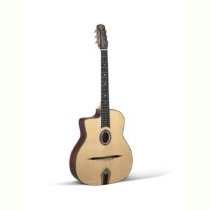 Altamira Guitare Manouche M10 LH  gauchère livrée en étui