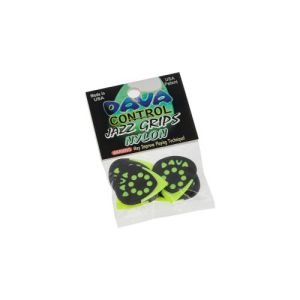 Dava Médiators Jazz Grips Nylon sachet de 6 pièces