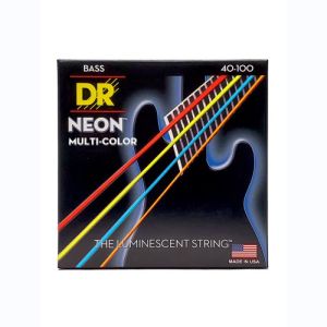 DR Hi-Def Neon Multi-Color Cordes Basse Light 40-100