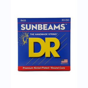 DR Sunbeam Nickel Plated Cordes Basse 6 Cordes Medium À Heavy 30-130