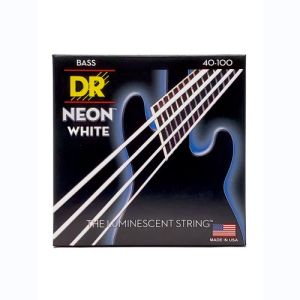 DR Hi-Def Neon White Cordes Basse Light 40-100