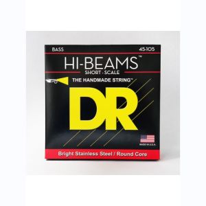 DR Hi-Beam Stainless Steel Cordes Basse Medium 45-105 Short Scale