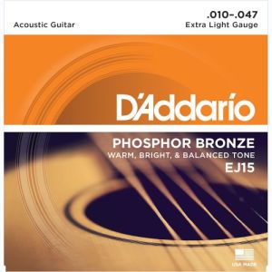 D'Addario EJ15 Extra Licht 10-47