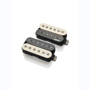 EMG Jim Root « Daemonum » Open Coil Humbucker Set, espacement Floyd, axe long Zebra