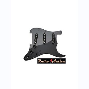 EMG Pickguard collection, Maverick 5 Set (RA-5), SSS actifs, Alnico V Black