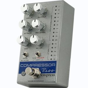 Empress Effects compressor Bass Compressor Zilver