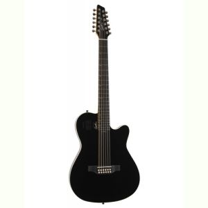 Godin guitare folk A12 Black HG avec housse