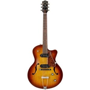 Godin 5th Av CW KingpinII P90 Cognac Burst
