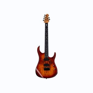 Sterling by Music Man JP15 DiMarzio Blood Orange Burst