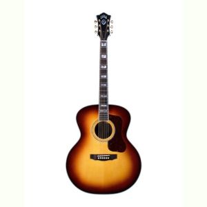 Guild F-55E ATB Antique Burst folk gitaar met koffer