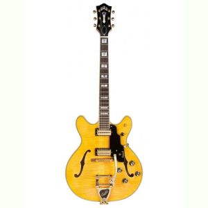 Guild Starfire VI BLONDE elektrische gitaar met koffer