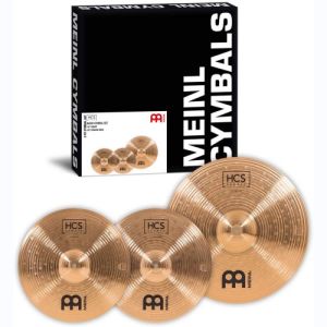 JEU MEINL HCS BRONZE 2 CYMBALES 14-18"