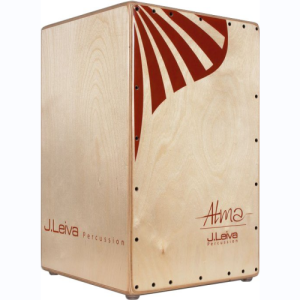 J.Leiva Percussion cajon Alma Red