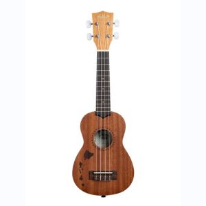 Kala KA-15, Soprano, Mahogany, motif Hawaiian island, livré avec housse