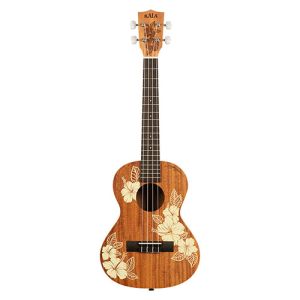 Kala Maori Hibiscus Mahogany Tenor motif Voyage