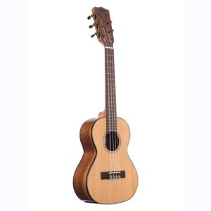 Kala Solid Cedar Top Acacia, Tenor 5 cordes, livré avec housse