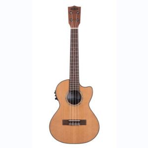 Kala Solid Cedar Top Acacia, Tenor Cutaway électro-acoustique