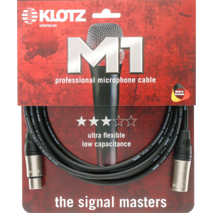 KLOTZ Câble Microphone Professionnel M1K1FM0500