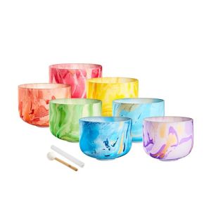 Sonic Energy MCSBSETCHA Energy Set 7 Singing Bowl Crystal