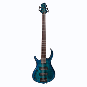 Marcus Miller basse M7 Alder-5 RN Gauchère Transparent Blue