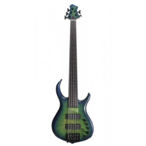 Marcus Miller basse M7 Alder-5 RN Fretless Transparent Blue