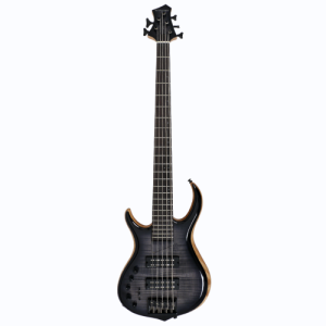 Marcus Miller basse M7 Swamp Ash-5 RN Gauchère Transparent Black