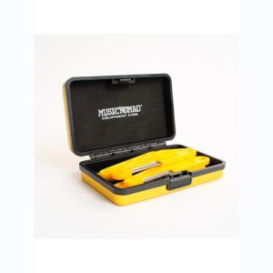 Music Nomad 6 limes diamantées avec poignée amovible Cordes Super light